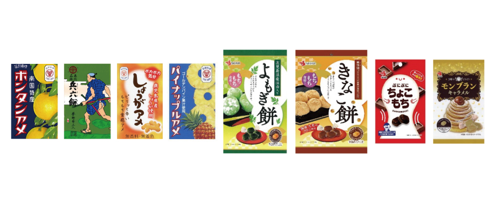 “SEIKA FOODS” Candy / Mochi / Caramel